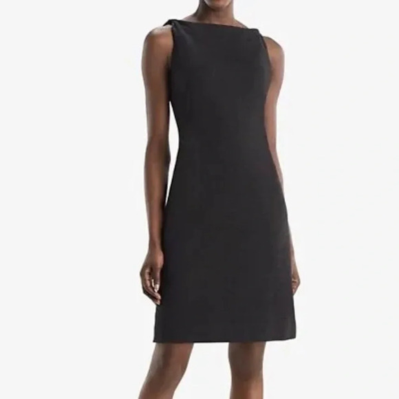 MM. Lafleur The Lydia Charcoal Sleeveless Twisted Tank Dress Size 16 - Picture 10 of 10